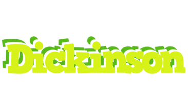 Dickinson citrus logo