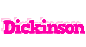 Dickinson dancing logo