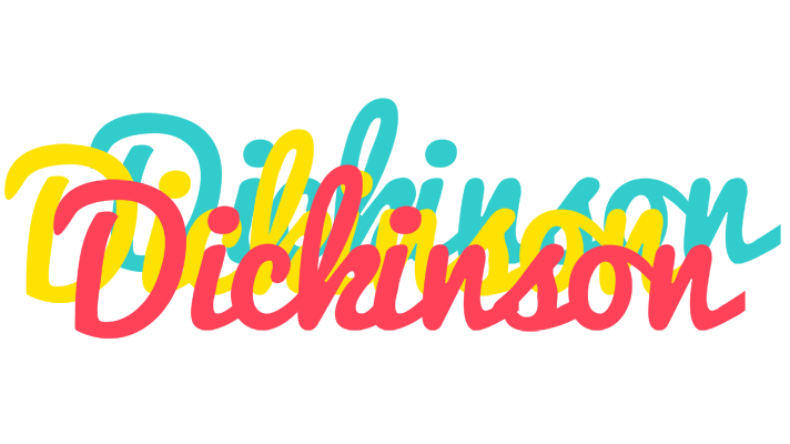 Dickinson disco logo