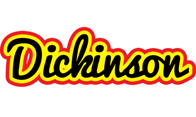 Dickinson flaming logo