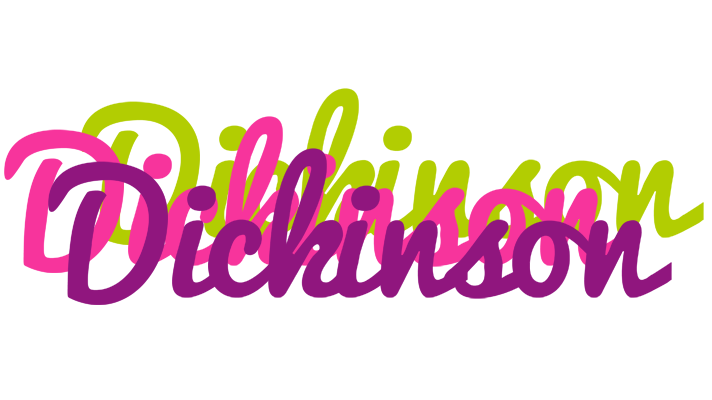 Dickinson flowers logo