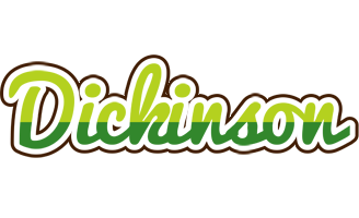 Dickinson golfing logo