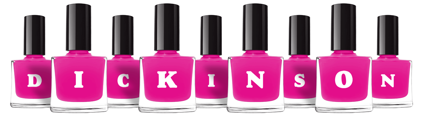 Dickinson nails logo