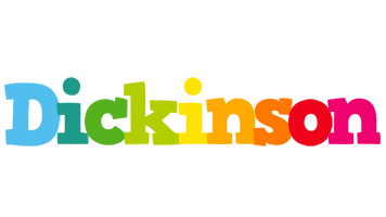 Dickinson rainbows logo