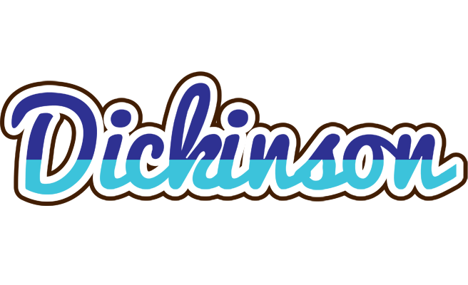 Dickinson raining logo