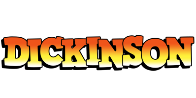 Dickinson sunset logo