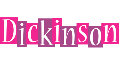 Dickinson whine logo