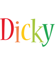 Dicky birthday logo