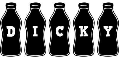 Dicky bottle logo