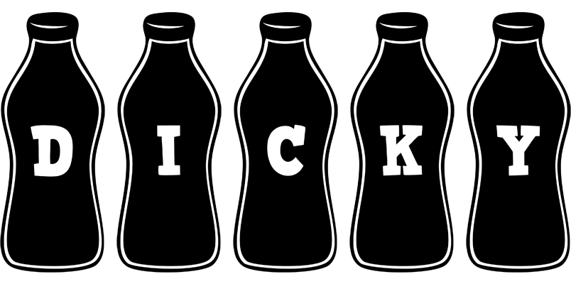 Dicky bottle logo