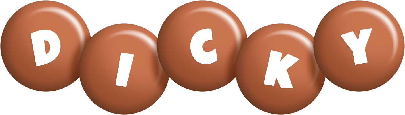 Dicky candy-brown logo