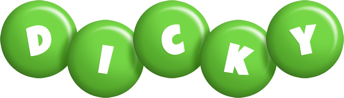 Dicky candy-green logo
