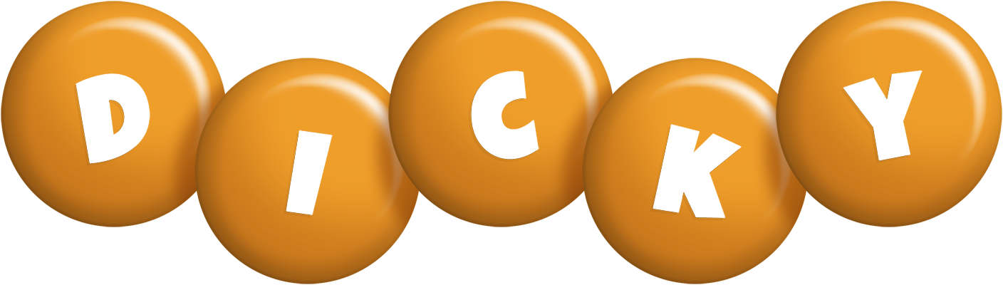 Dicky candy-orange logo