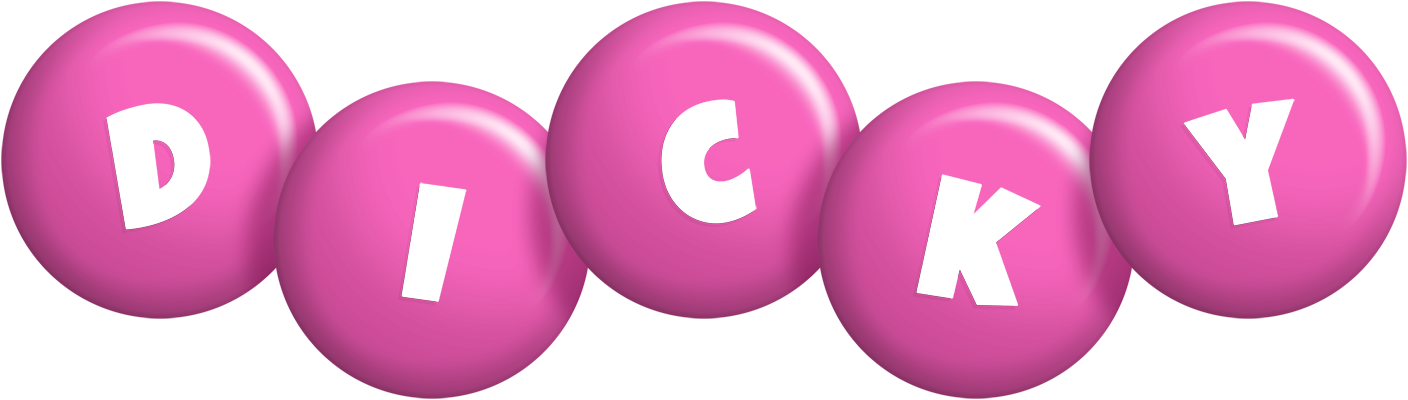 Dicky candy-pink logo