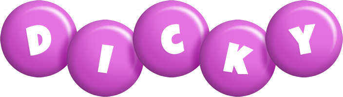 Dicky candy-purple logo
