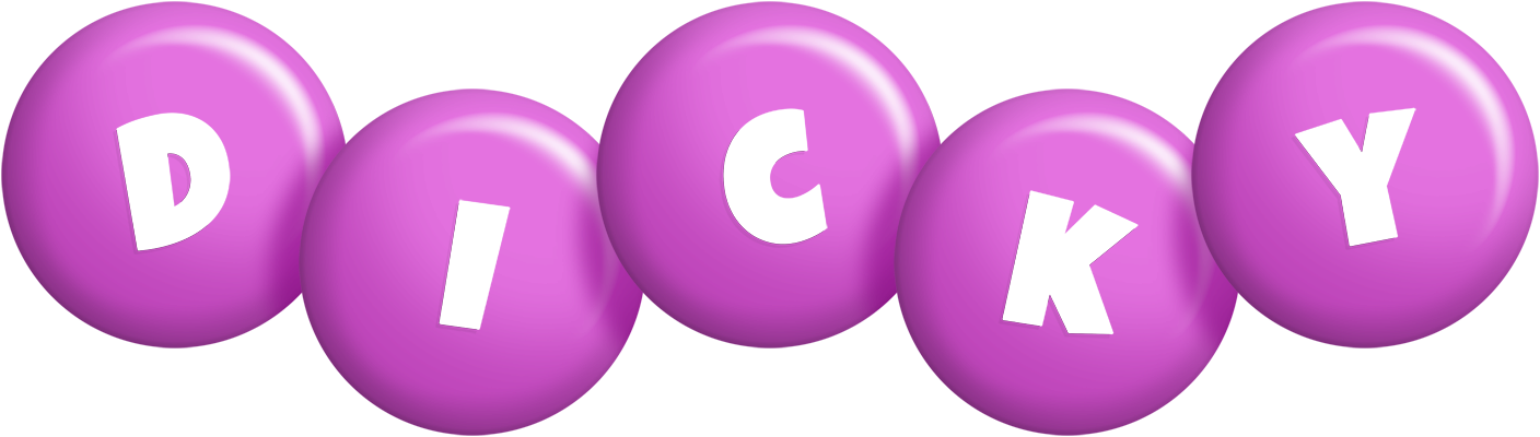 Dicky candy-purple logo
