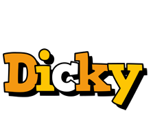 Dicky cartoon logo