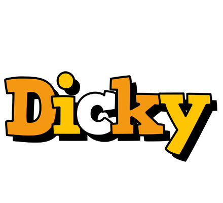 Dicky cartoon logo
