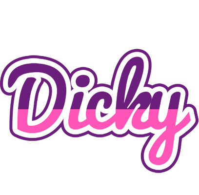 Dicky cheerful logo