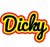 Dicky flaming logo