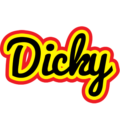 Dicky flaming logo