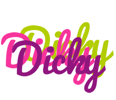 Dicky flowers logo