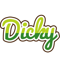 Dicky golfing logo