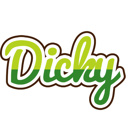 Dicky golfing logo