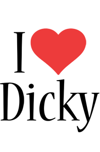 Dicky i-love logo
