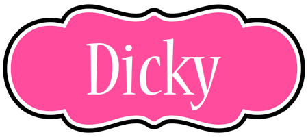 Dicky invitation logo