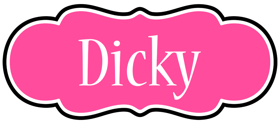 Dicky invitation logo