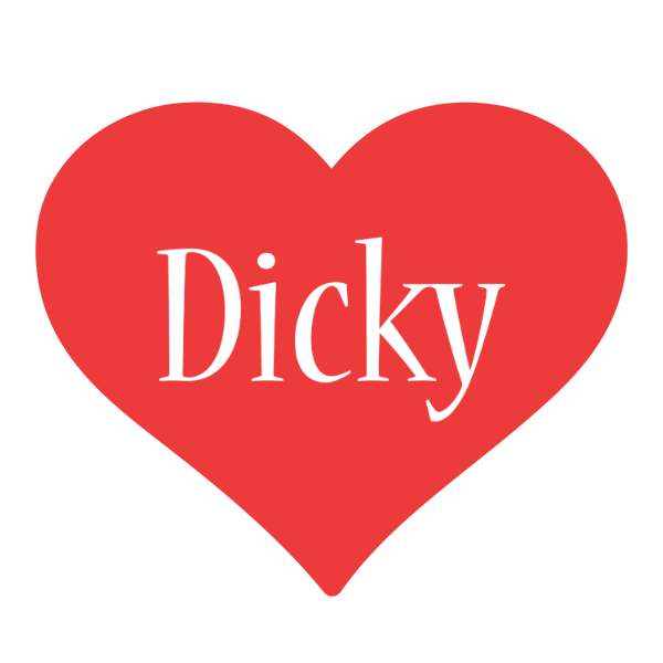 Dicky love logo