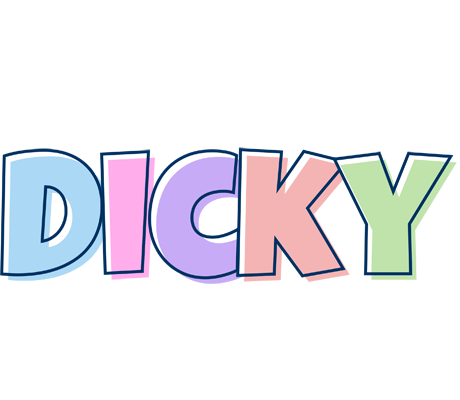 Dicky pastel logo