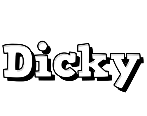 Dicky snowing logo