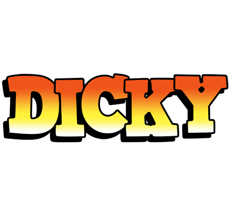 Dicky sunset logo
