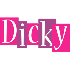 Dicky whine logo