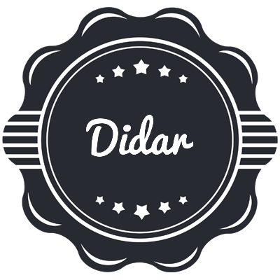 Didar badge logo