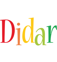 Didar birthday logo