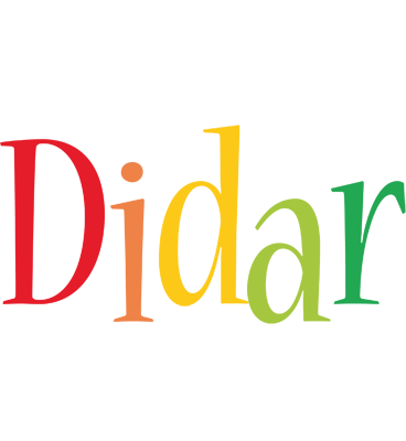 Didar birthday logo