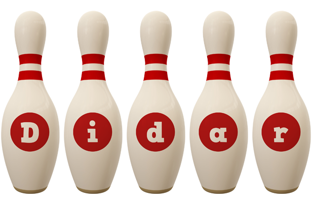Didar bowling-pin logo
