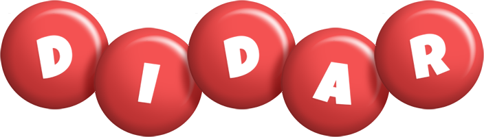 Didar candy-red logo