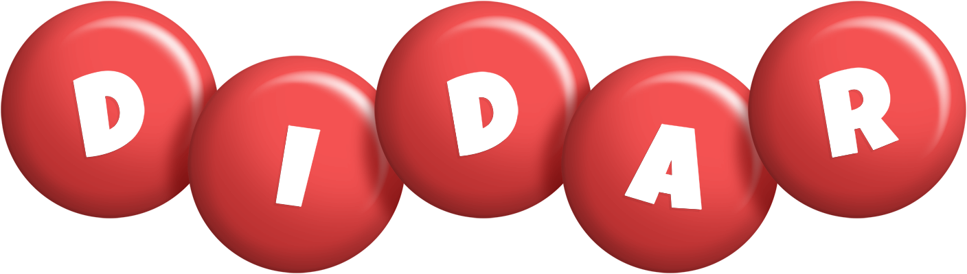 Didar candy-red logo
