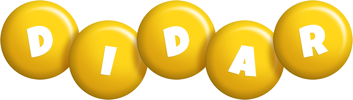 Didar candy-yellow logo