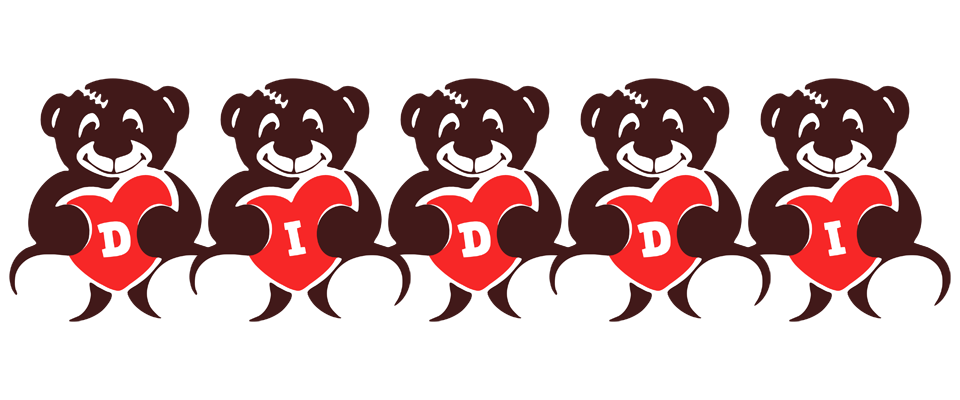 Diddi bear logo
