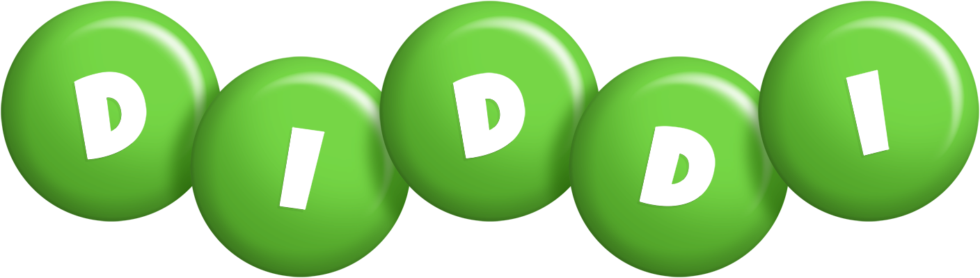 Diddi candy-green logo
