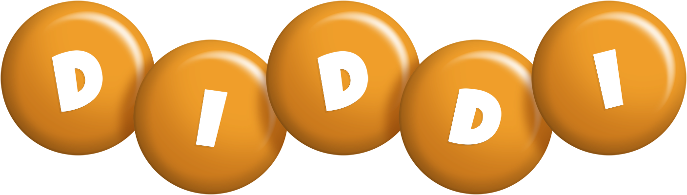 Diddi candy-orange logo