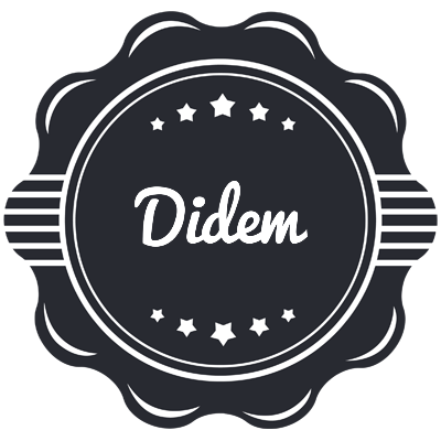 Didem badge logo