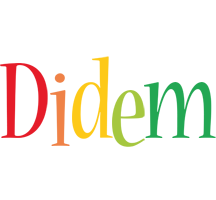 Didem birthday logo