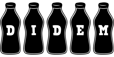 Didem bottle logo
