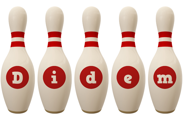 Didem bowling-pin logo